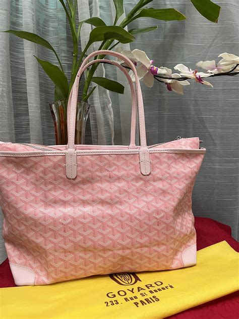 goyard mini tote pink|Goyard vendome mini bag price.